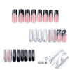 12 Sizes-24 Pcs Press On Nails DIY57