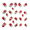 12 Sizes-24 Pcs Press On Nails Y1788