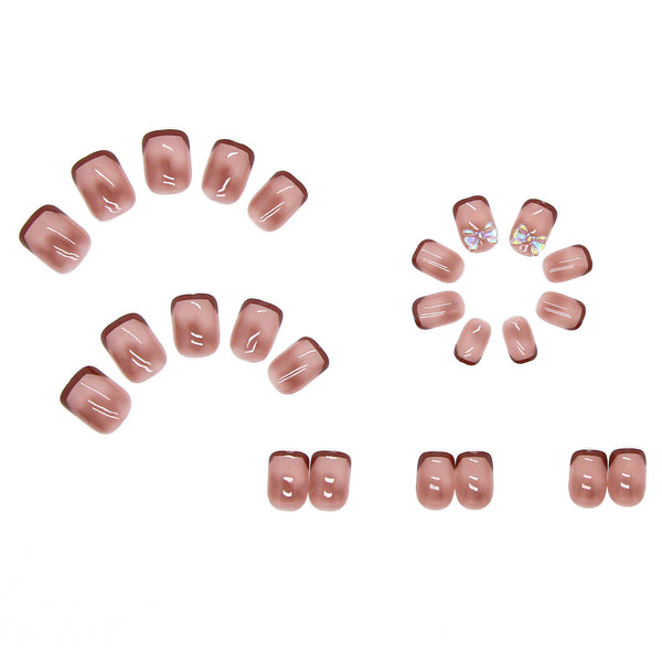 12 Sizes-24 Pcs Press On Nails Z170