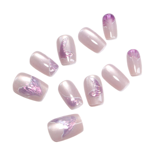 12 Sizes-24 Pcs Press On Nails SP117