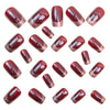 12 Sizes-24 Pcs Press On Nails Y1770