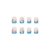 12 Sizes-24 Pcs Press On Nails W212