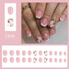 12 Sizes-24 PcsPress On Nails C616