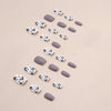 12 Sizes-24 Pcs Press On Nails W1184