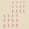 12 Sizes-24 Pcs Press On Nails D024