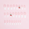 12 Sizes-24 Pcs Press On Nails JP1623