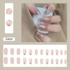 12 Sizes-24 Pcs Press On Nails R481