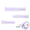 12 Sizes-24 Pcs Press On Nails JP3319
