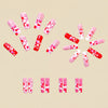 12 Sizes-24 Pcs Press On Nails Y476