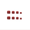 12 Sizes-24 Pcs Press On Nails F028