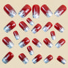 12 Sizes-24 Pcs Press On Nails Y1623