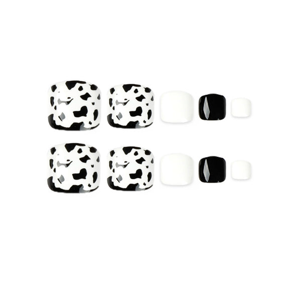 12 Sizes-24 Pcs Press On Nails JP1625