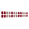 12 Sizes-24 Pcs Press On Nails JB233