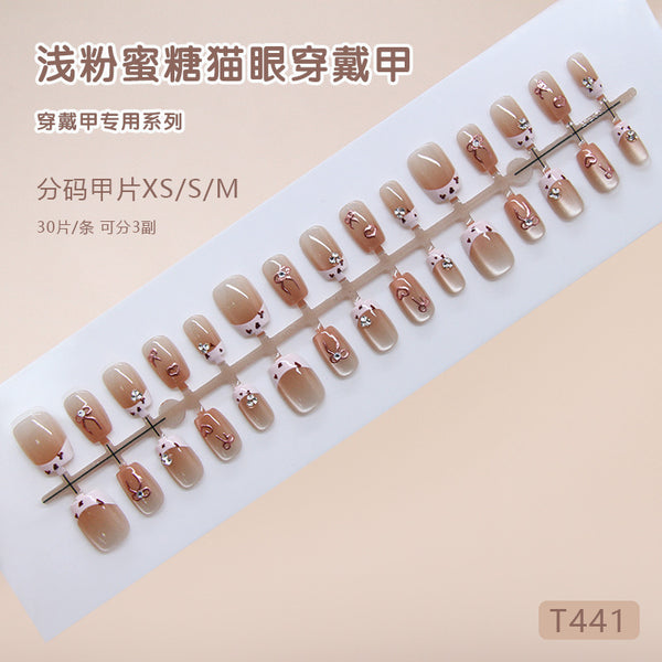 30 Pcs Press On Nails Z1348