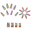 12 Sizes-24 Pcs Press On Nails Y615
