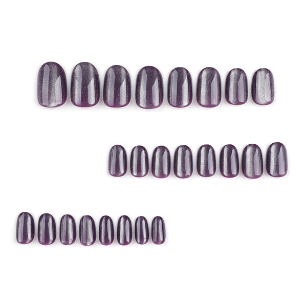 12 Sizes-24 Pcs Press On Nails JP3253