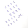 12 Sizes-24 Pcs Press On Nails JP1160