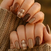 12 Sizes-24 Pcs Press On Nails Y1465