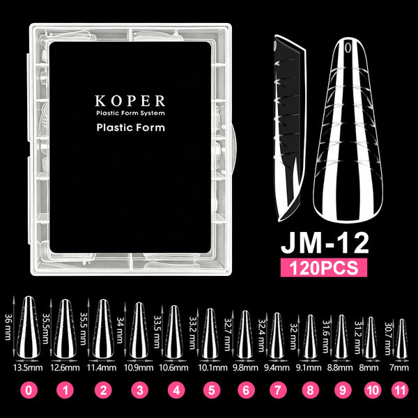 120 Pcs Press On Nails JM01