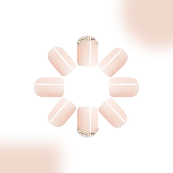 12 Sizes-24 Pcs Press On Nails C276