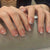 12 Sizes-24 Pcs Press On Nails R781