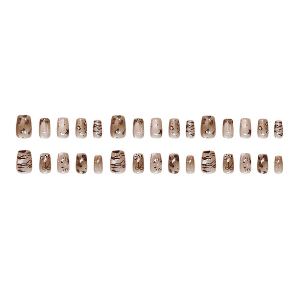 15 Sizes-30 PcsPress On Nails My264