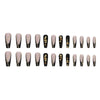 12 Sizes-24 Pcs Press On Nails W1372