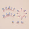 12 Sizes-24 Pcs Press On Nails W1545
