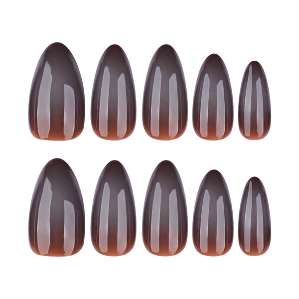 12 Sizes-24 Pcs Press On Nails JP4192