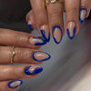 12 Sizes-24 Pcs Press On Nails W1980