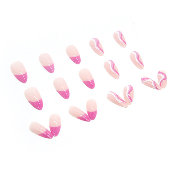 12 Sizes-24 Pcs Press On Nails W205
