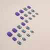 12 Sizes-24 Pcs Press On Nails W1143