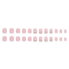 12 Sizes-24 Pcs Press On Nails W1096