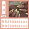 12 Sizes-24 Pcs Press On Nails Z1095