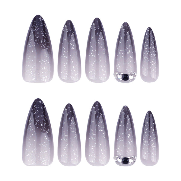 12 Sizes-24 Pcs Press On Nails JP3590