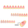 12 Sizes-24 Pcs Press On Nails JP3949