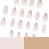 12 Sizes-24 Pcs Press On Nails JP4019