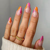 12 Sizes-24 Pcs Press On Nails JP1933