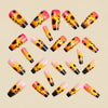 12 Sizes-24 Pcs Press On Nails Y1979