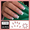 12 Sizes-24 Pcs Press On Nails Y150