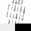 12 Sizes-24 Pcs Press On Nails JP4339