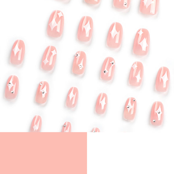 12 Sizes-24 Pcs Press On Nails JP2974