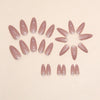 12 Sizes-24 Pcs Press On Nails W1178