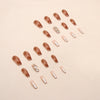 12 Sizes-24 Pcs Press On Nails Z531