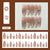 30 Pcs Press On Nails Z1407