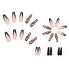 12 Sizes-24 Pcs Press On Nails W123