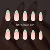 12 Sizes-24 Pcs Press On Nails C1325