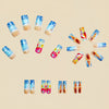 12 Sizes-24 Pcs Press On Nails Y766