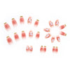 12 Sizes-24 Pcs Press On Nails R557