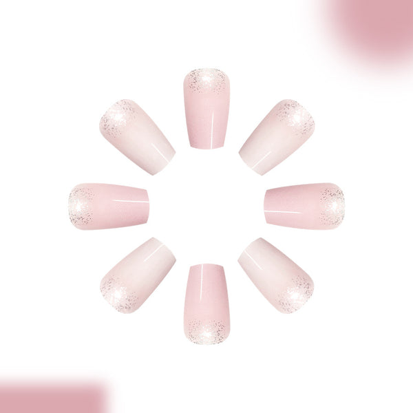 12 Sizes-24 Pcs Press On Nails C1442